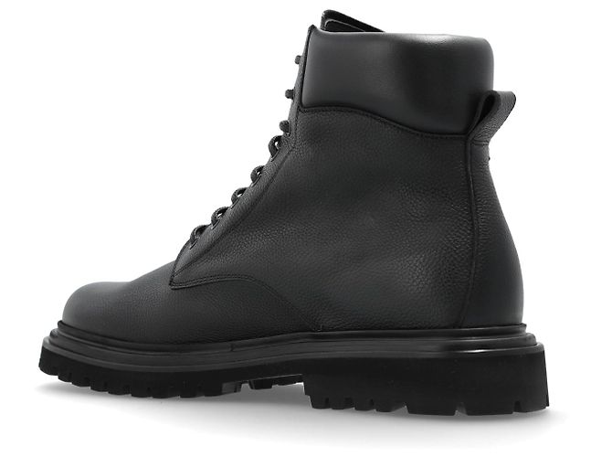 Dolce & Gabbana Black Leather Ankle Boots - view 3