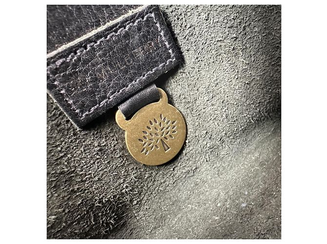 Borsa a tracolla Mulberry Brooke Chain in pelle nera - vista 10