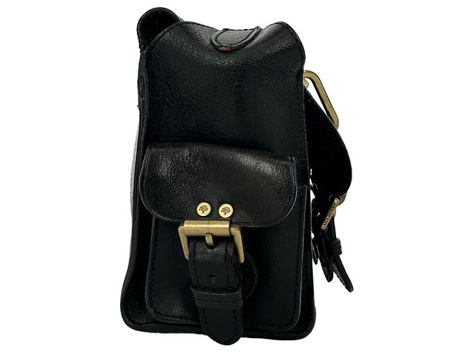 Borsa a tracolla Mulberry Brooke Chain in pelle nera - vista 3