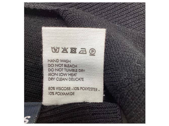 Bralette de punto Jacquemus en viscosa negra - vista 5