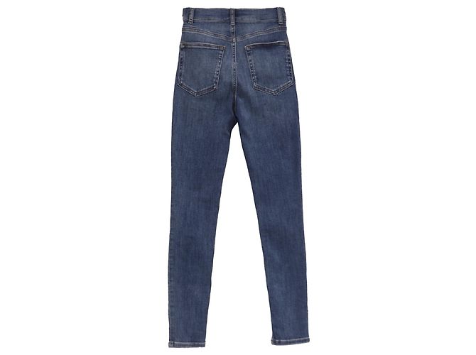 Vaqueros Skinny-Fit Reformation en algodón azul - vista 2
