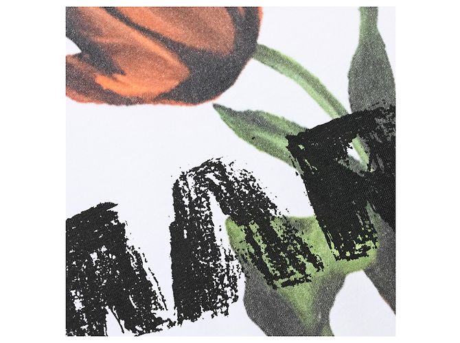 Camiseta gráfica Marni Flora en algodón blanco - vista 5
