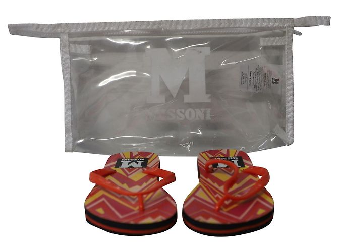 Infrascarpe M Missoni Chevron in gomma multicolore - vista 6
