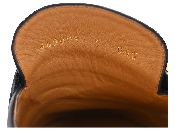 Mules Gucci Princetown in pelle nera - vista 7