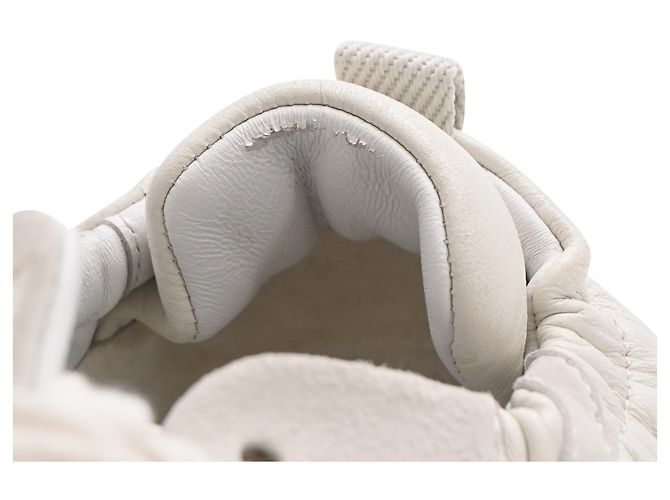 Baskets Hermès Jet en daim blanc - vue 18