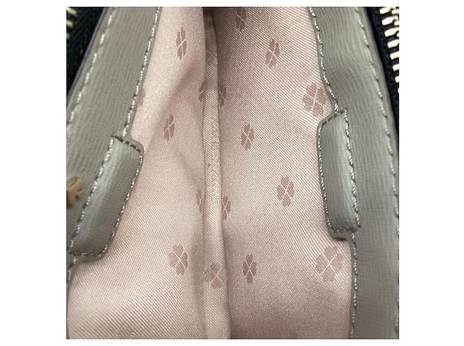 Borsa a tracolla Kate Spade Margaux Double Zip in pelle nera - vista 9