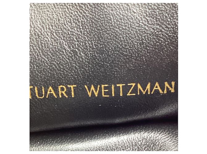 Botas altas Stuart Weitzman Parton efecto cocodrilo en cuero Burgundy - vista 13