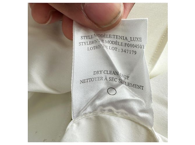 Camisa de botões Theory em algodão branco - vista 7