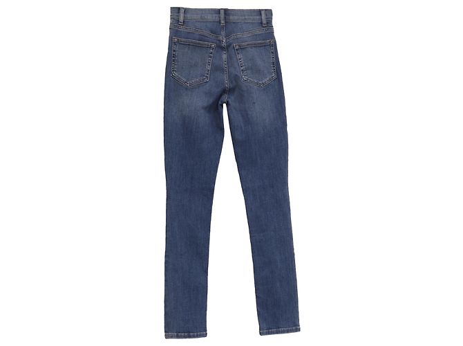 Vaqueros Skinny-Fit Reformation en algodón azul - vista 2