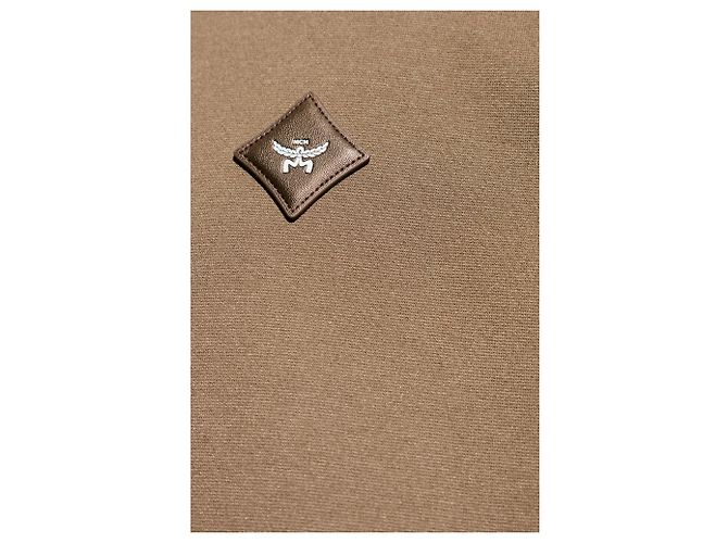 Felpa con cappuccio MCM marrone oversize - vista 5