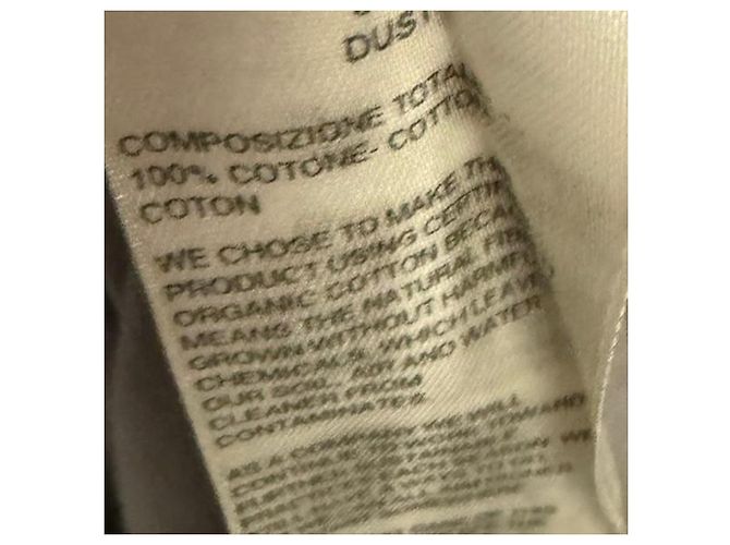T-shirt Oversized Rick Owens in cotone beige - vista 8
