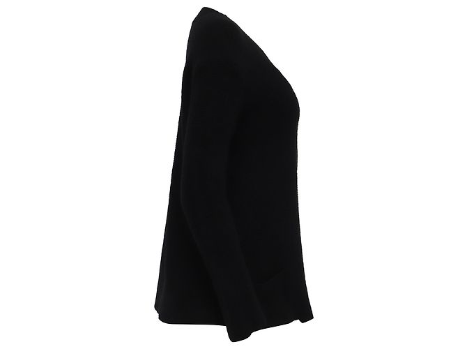 Giorgio Armani Armani Strickcardigan aus schwarzer Wolle - Ansicht 3