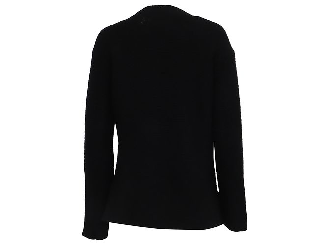 Giorgio Armani Armani Strickcardigan aus schwarzer Wolle - Ansicht 4
