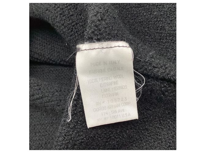 Giorgio Armani Armani Strickcardigan aus schwarzer Wolle - Ansicht 6