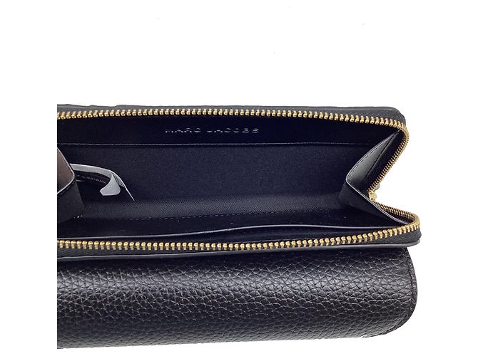 Marc Jacobs The Shades Case in pelle nera - vista 10