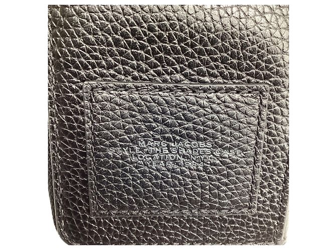 Marc Jacobs The Shades Case in pelle nera - vista 12