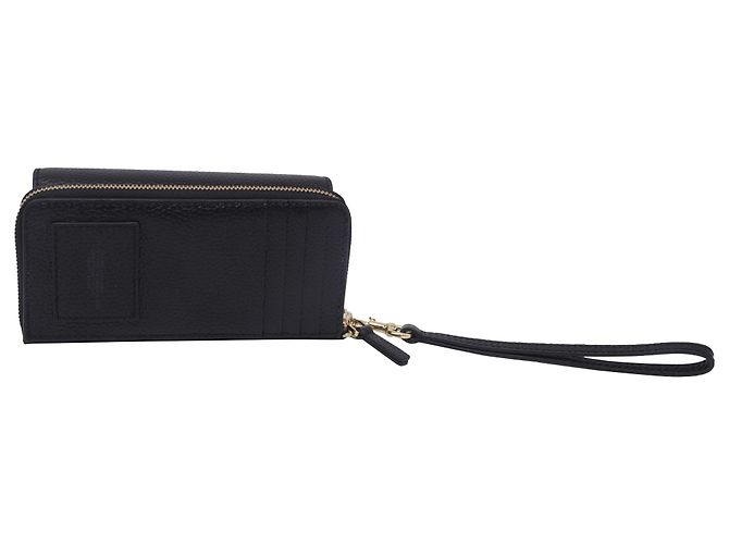 Marc Jacobs The Shades Case in pelle nera - vista 4