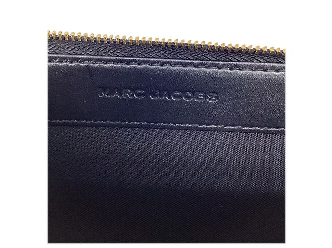 Marc Jacobs The Shades Case in pelle nera - vista 9