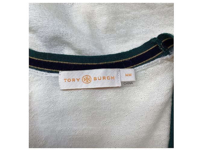 Tory Burch Madeline Strickcardigan aus elfenbeinfarbener Merinowolle - Ansicht 7