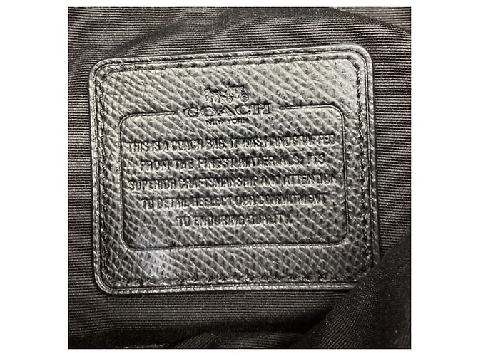 Borsa a tracolla Coach Mini Ruby con stampa floreale in pelle nera - vista 11