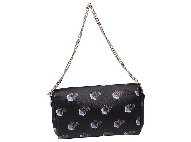Borsa a tracolla Coach Mini Ruby con stampa floreale in pelle nera - vista 4