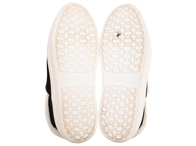 Sapatilhas com fivela Roger Vivier em camurça preta - vista 6