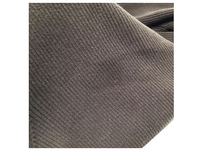 Ralph Lauren Rippstrick-Rollkragenpullover aus brauner Baumwolle - Ansicht 5