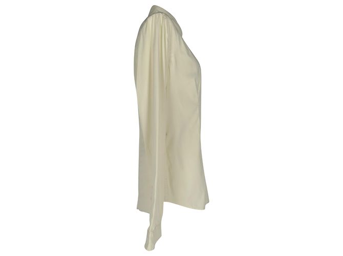 Camisa de botones Prada en algodón blanco - vista 2