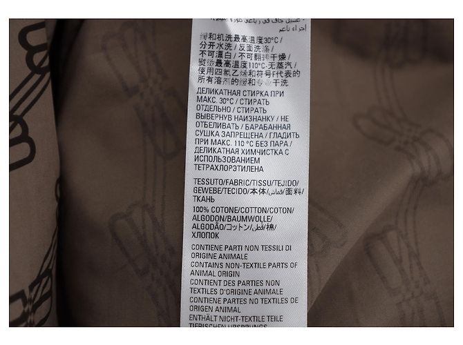 Camicia a maniche corte Balenciaga BB Monogram Logo Print in cotone marrone - vista 6