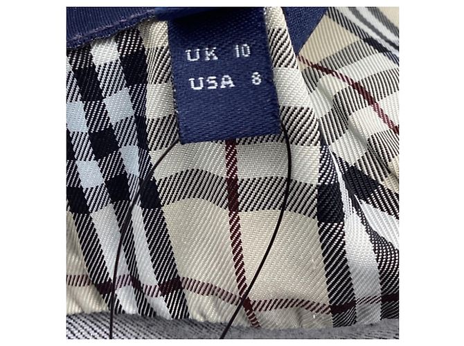Chaqueta vaquera abotonada Burberry en algodón azul oscuro - vista 6