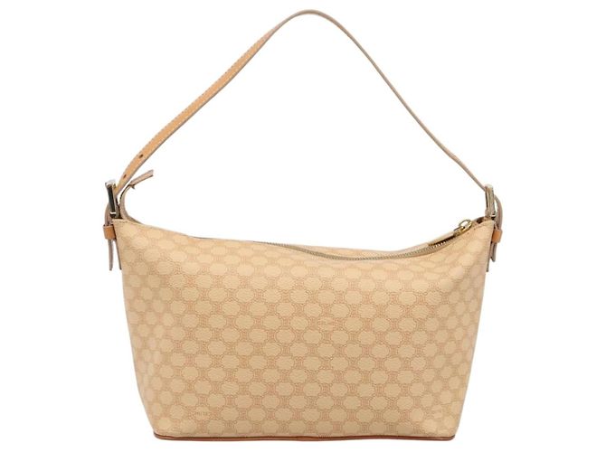 Céline Celine Vintage Zip Hobo Macadam Canvas Small - vista 2