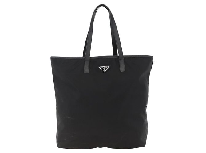 Prada Zip Tote Tessuto Medium - vue 2