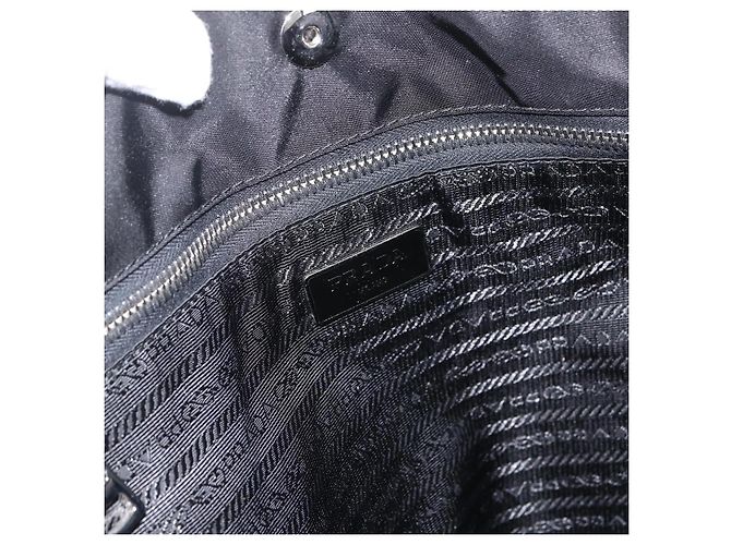 Prada Zip Tote Tessuto Medium - vue 6