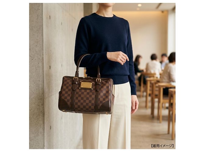 Borsa Louis Vuitton Berkeley Damier - vista 15