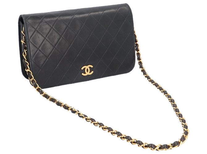 Borsa a tracolla Chanel in pelle Matelassé - vista 7
