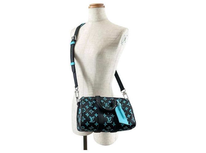 Louis Vuitton Keepall 25 Bandoulière Monogram Playground Shoulder Bag - vista 2