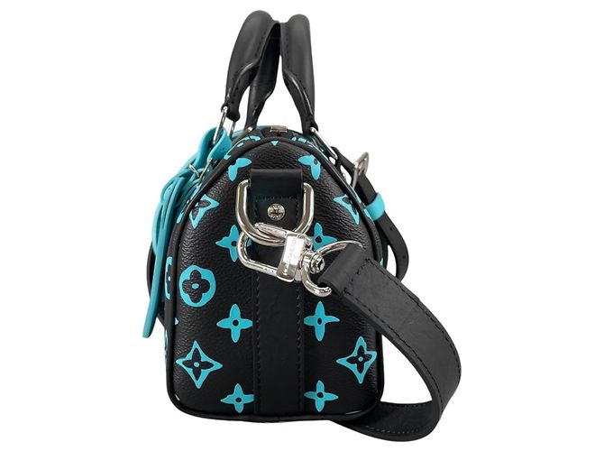 Louis Vuitton Keepall 25 Bandoulière Monogram Playground Shoulder Bag - vista 5