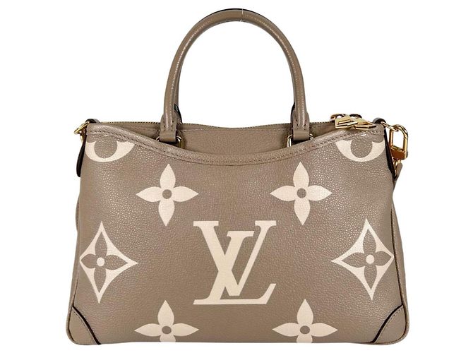 Borsa a tracolla Louis Vuitton Trianon PM Bicolor Monogram Empreinte - vista 3