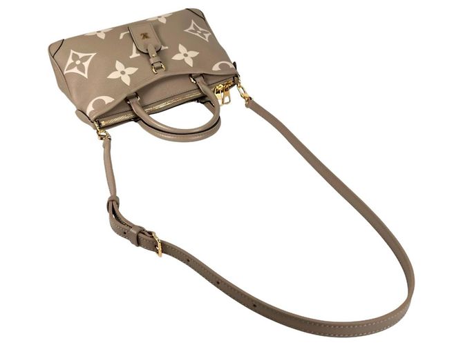 Borsa a tracolla Louis Vuitton Trianon PM Bicolor Monogram Empreinte - vista 7