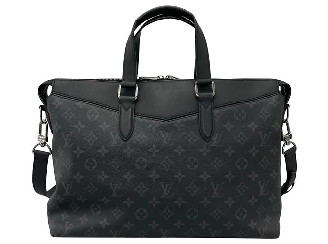 Borsa a tracolla Louis Vuitton Explorer Monogram Eclipse - vista 3