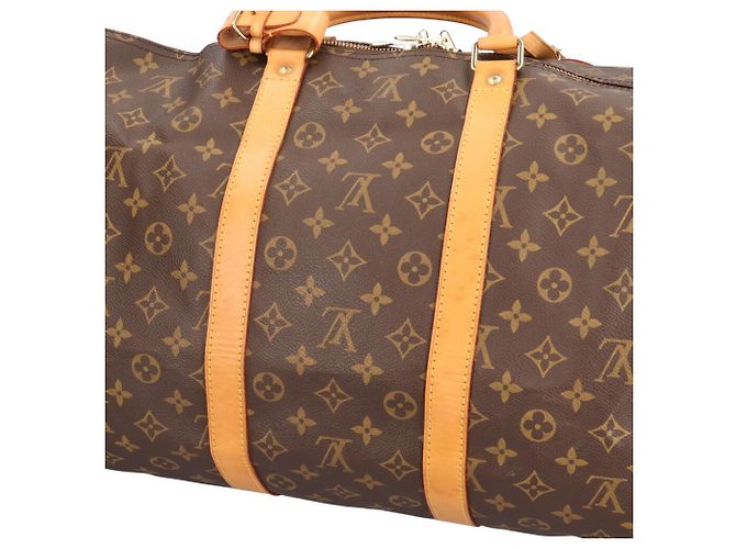 Borsa Boston Louis Vuitton Keepall 55 Monogram - vista 10