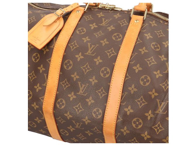 Borsa Boston Louis Vuitton Keepall 55 Monogram - vista 9