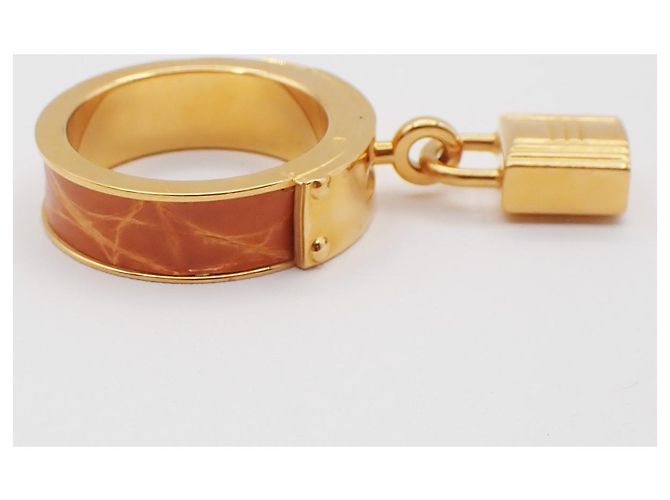 Hermès Hermes Kelly Gavroche Placcato oro e Pelle - vista 3