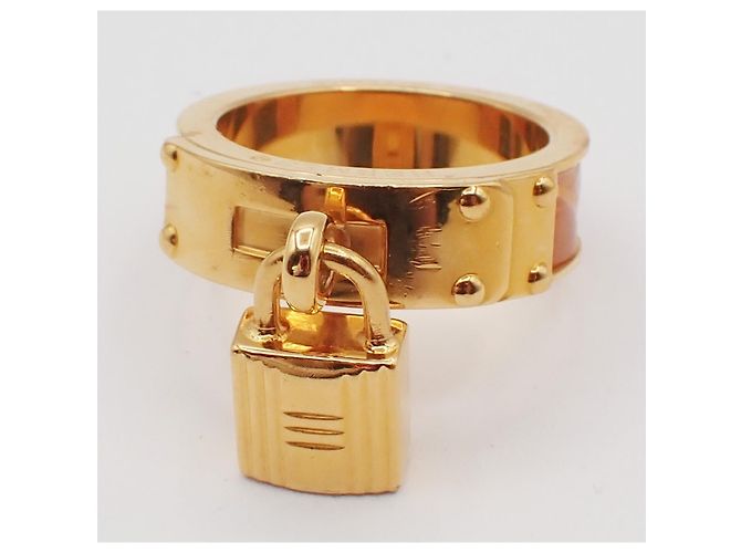 Hermès Hermes Kelly Gavroche Placcato oro e Pelle - vista 5