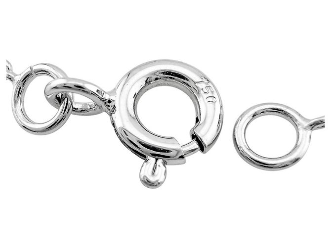 Collana Louis Vuitton LV Vault One in oro bianco 18K con diamante - vista 5
