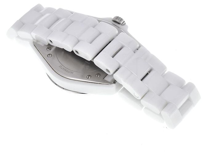 Chanel J12-365 Automatic Ceramic with Beige Gold Bezel 36 - view 2