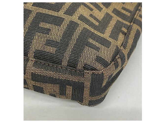 Borsa a tracolla Fendi Zucca in tela nylon - vista 9