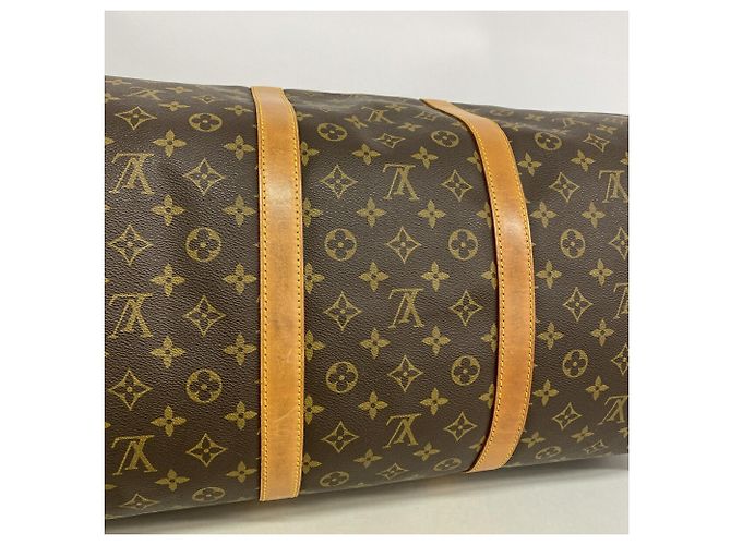 Louis Vuitton Boston Monogram Keepall Bandoulière 60 - vista 15