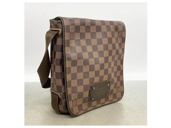 Borsa a spalla Louis Vuitton Damier Brooklyn PM - vista 2