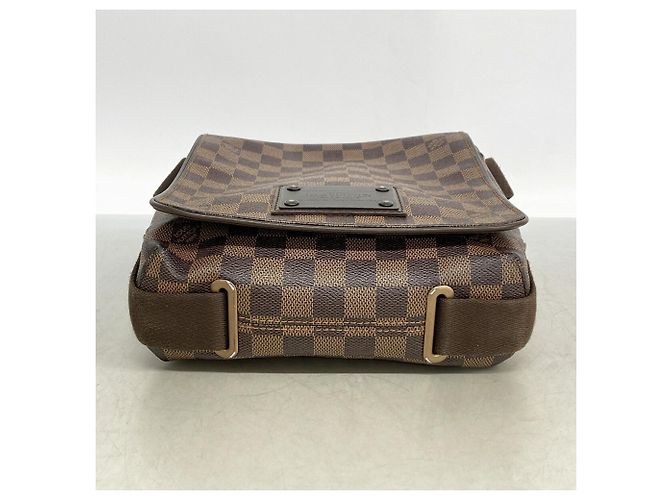 Borsa a spalla Louis Vuitton Damier Brooklyn PM - vista 3